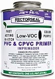 Rectorseal 55914 Pint Pr1L Purple Low Voc Hi-Etch Pvc And Cpvc Primer by Rectorseal [並行輸入品]