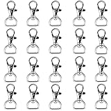 クラフトパーツ屋 ナスカン レバーナスカン 15mm シルバー 20個