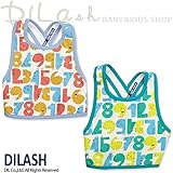 (ディラッシュ) DILASH初夏'16/エビカニ柄エプロンスタイ（パッケージ包装付き） F(70～80cm) オレンジ