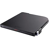 バッファロー BUFFALO USB3.2(Gen1)対応ポータブルDVD-ROM読込専用モデル DVSM-PTR8U3-BKA