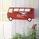 郵便ポスト 郵便受け 壁掛け メールボックス POST OFFICE レッド 赤