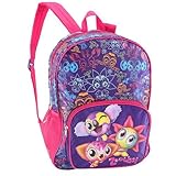 Zoobles Allover Cuteness 16 inch Backpack - Pink and Purple [並行輸入品]