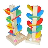 RaiFu 組立　おもちゃウッドツリー　マーブル　ランボール　トラック　ゲーム　おもちゃ　ビルディング　ブロック　子供　知能教育　おもちゃ