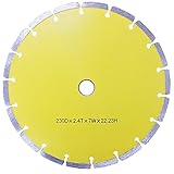 ダイヤモンドカッター 外径230mm セグメント 乾式