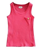 Plus Nao(プラスナオ) タンクトップ ノースリーブ トップス 子供服 ワンポイント 男の子 女の子 キッズ カジュアル 100 110 120 130 140 130 ピンク