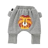 Ochine キッズパンツ ベービー服 男女兼用 子供服 モンキーパンツ 裏起毛 PPパンツ 厚手 ストレッチパンツ もこもこ ウエストゴム 可愛いプリント 暖かく保つ 幼稚園 旅行