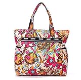 formanism 鮮やか カラフルキュート ポケット ジッパー トート マザーズバッグ レディース (C)