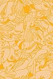 BLIK 貼ってはがせるパターン柄壁紙 プロ仕様 Bird Flurry Pattern Wall Tiles melon アメリカ発 きれいに剥がせて壁を傷めないので賃貸にもOK!