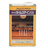 アトムハウスペイント 油性オイルステイン 1L メープル