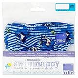 Bambino Mio Blue Swim Nappy Medium 7-9Kg バンビーノミオブルー泳ぐおむつ媒体7～9キロ