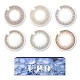 【全色あり】 アプデ(U.P.D.) ワンデー 1day カラコン 藤田ニコル にこるん 10枚 カルミアグレー -3.75 アロマおしぼり付き