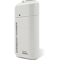 Omoidori 乾電池つき　みつ Amazon | WHITENUTS ポータブルチャージャー 乾電池式 モバイル