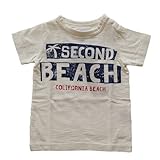 jeans b. 2nd　BEACH　T シャツ(オフホワイト) 95cm