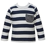 2016年 秋冬 un-deco アンデコ パイルボーダーニット ポケット 長袖Ｔシャツ アイボリー◇95cm