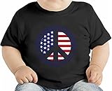 John Lennon Peace Sign オーガニックベビーTシャツ 12 - 18 Months