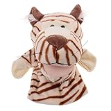 Fenteer ハンドフィンガーパペット　動物　知育　教育玩具　ぬいぐるみ　おもちゃ　手指人形　全11色 - ティガー#2