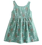 Plus Nao(プラスナオ) ミニワンピース キッズ ガールズ 子供服 ノースリーブ 半袖 フレアワンピース バックリボン カジュアル 花柄 サクラ 110 C