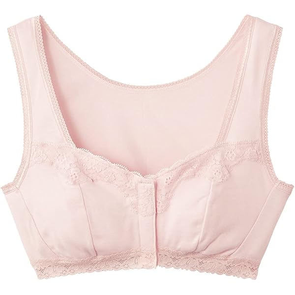 介川さん専用 Amazon | [グンゼ] ラクブラ 綿100% ハーフトップ 前開きタイプ