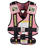 Safe Traffic System Travel Vest Type 3 Booster Seat, Pink, Large by Safe Traffic System Inc