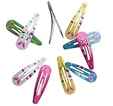 (ウォ２U)Woo2u 10点セット ヘアアクセサリー 可愛い ベビー 女の子 パッチン留め ヘアピン 子供用 髪飾り ヘアクリップ（タイプH）