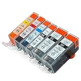 Mt.Smile インク BCI-321+320/5MP (5色+BK=6本)(BCI-320 BK ×2 + BCI-321 BK/C/M/Y)(対応機種) MP990 MP980 MP640 MP630 MP620 MP560 MP550 MP540 MX870 MX860 iP4700 iP4600 iP3600 互換インク canon用 キャノン用 【365日保証】サービス