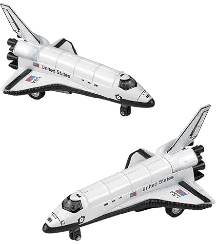 Amazon.co.jp: 13cm Space Shuttle Diecast Pullback Toy USA NASA