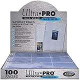 Ultra Pro 9-Pocket Silver Series Pages for Standard Size Cards by Ultra Pro