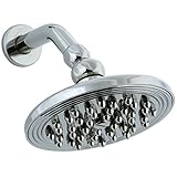 Cifial 289.870.721 Thunderstorm Showerhead with Arm and Flange, Polished Nickel [並行輸入品]