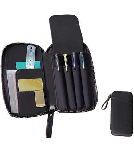 Amazon | カヴェコ Kaweco ブラックレザー オーガナイザーA5ケース