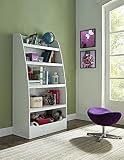 Cosco Mia Kids' 4 Shelf Bookcase, White [並行輸入品]