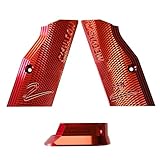 ハッチ (HATCH) Carbon8 SHADOW2対応 グリップパネル & マグウェル レッド CBP-E005-01RD