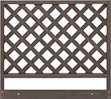 タカショー システムデッキ ラティス ACQ ブラウン