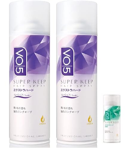Amazon | サンスター 【まとめ買い】VO5 スーパーキープ ヘアスプレイ