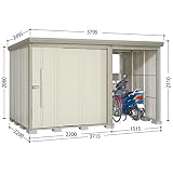 3月31日までのプレゼント企画　タクボ物置　Ｍｒ.ストックマンプラスアルファ　TP-S3722　多雪型　標準型＋床保護マット　1セット付　【追加金額で工事も出来ます】 ムーンホワイト