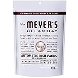 ミセスマイヤーズ クリーンデイ(Mrs.Meyers Clean Day) 食洗機用洗剤 タブレット ラベンダーの香り 20錠 360g