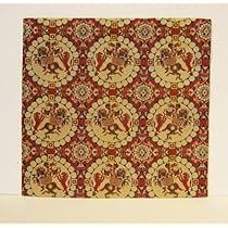 茶道用帛紗 獅子狩文錦（龍村美術館製）