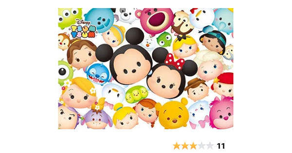 Amazon 60ピース 子供向けパズル ディズニーツムツム みんなだいすき チャイルドパズル ジグソーパズル おもちゃ