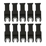 【ノーブランド品】ステンレス鋼製　105*32mm　ソーブレード　鋸刃　１０個セット