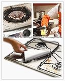 ガスストーブProtective、Beespring 6個ストーブマット再利用可能なStovetopプロテクターノンスティッククッションStovetop Burnerプロテクターライナー、アンチFou