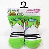 スモールプラネット 【キャラックス】ベビーソックス DISNEY バズコスチューム 約7~10cm マルチカラー 綿、ナイロン、その他 滑り止め部分:PVC AWDS2186J