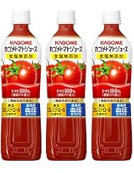 カゴメ トマトジュース食塩無添加 スマートPET 720ml&times;3本 [機能性表示食品]