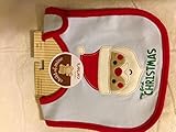 Carter's My First Christmas Santa Teething Bib by Carter's