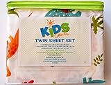 Kids Collection Dinosaur Twin Sheet Set [並行輸入品]