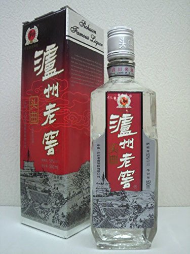 瀘州老窖 (ろしゅうろうこう) 頭曲 白酒 角型タイプ 53度 500ml