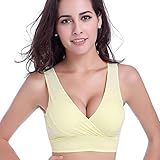 Padgene 妊婦 マタニティ 用 授乳 ブラジャー 下着 ノンワイヤー　クロスタイプ 4色