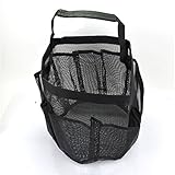 8個ストレージバスルームバッグShineMe ®クイックドライHanging Toiletryオーガナイザーシャワーメッシュラックシャワーキャディの寮ジムCamp Travel Tote 8.27"*