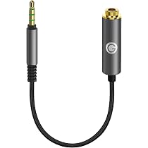 Geekria 変換ケーブル 3.5mm (オス) 3極 → 4.4mm (メス) 5極