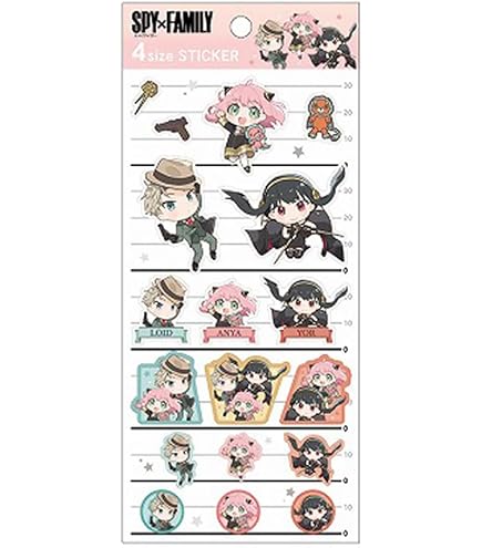 Amazon.co.jp: 【No.02 ロイド・フォージャー】 SPY×FAMILY ステッカー