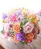 アレンジメントフラワー 生花 ギフト Lサイズ イメージ(MIX)大臣賞受賞デザイナー おまかせアレンジメント