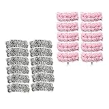 B Blesiya 288個　美しい　人工　ミニチュア　泡　花　ウェディングブーケ　DIY　装飾　ローズ　ブライダルブーケ